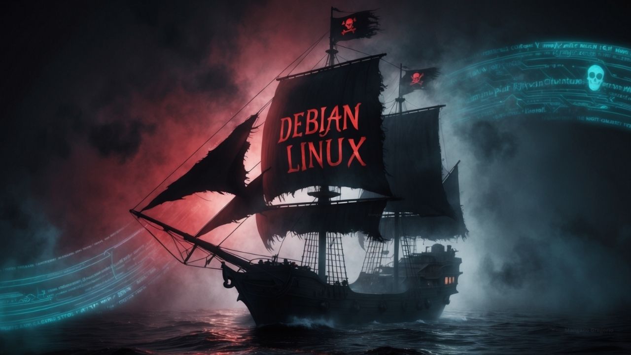 Linux Wallpaper- DEBIAN LINUX